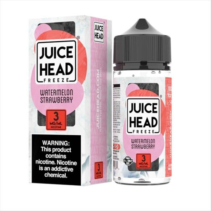 Picture of JUICE HEAD E LIQUID 6MG - FREEZE WATERMELON STRAWBERRY