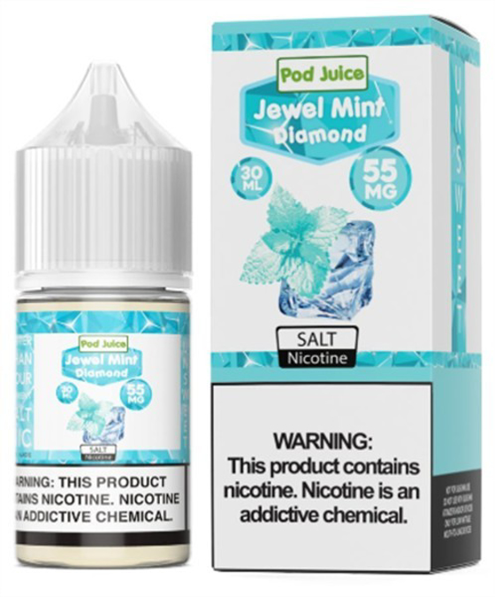 Picture of POD JUICE E JUICE 55MG 30ML -  JEWEL MINT DIAMOND