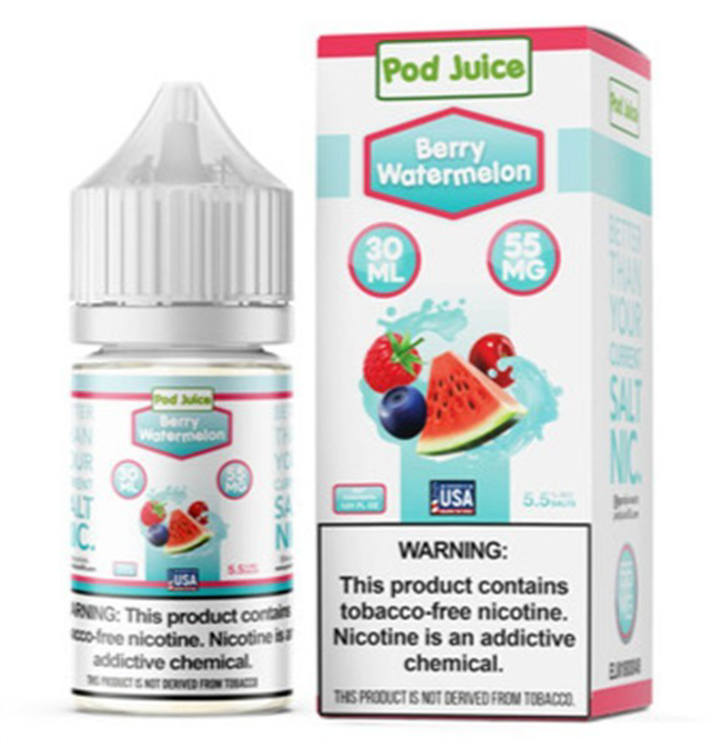 Picture of POD JUICE E JUICE 55MG 30ML - BERRY WATERMELON