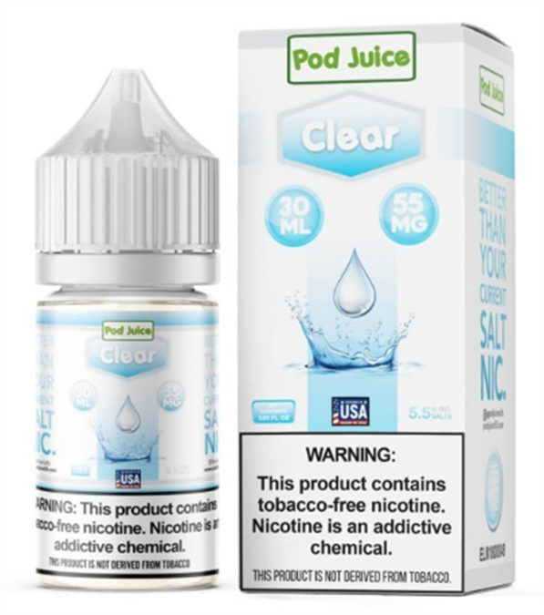 Picture of POD JUICE EJUICE 55MG 30ML - CLEAR