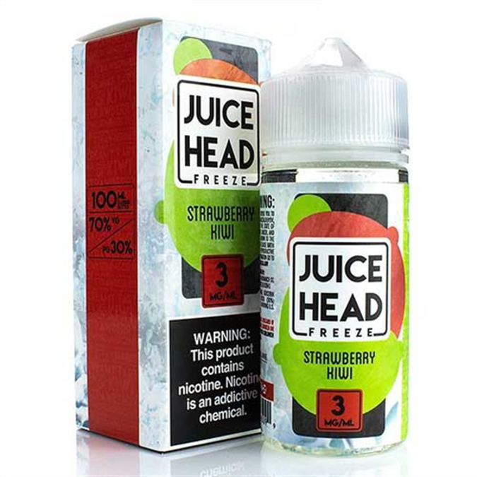 Picture of JUICE HEAD E LIQUID 3MG - FREEZE STRAWBERRY KIWI