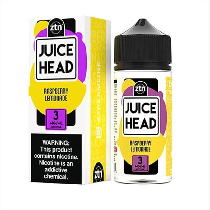 Picture of Juice head e liquid 3mg-raspberry limonade