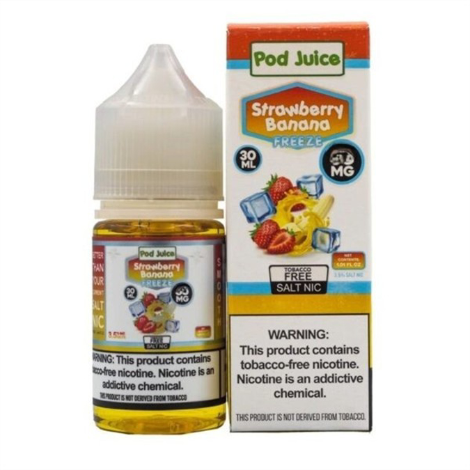 Picture of POD JUICE E JUICE 55MG 30ML - FREEZE STRAWBERRY BANANA