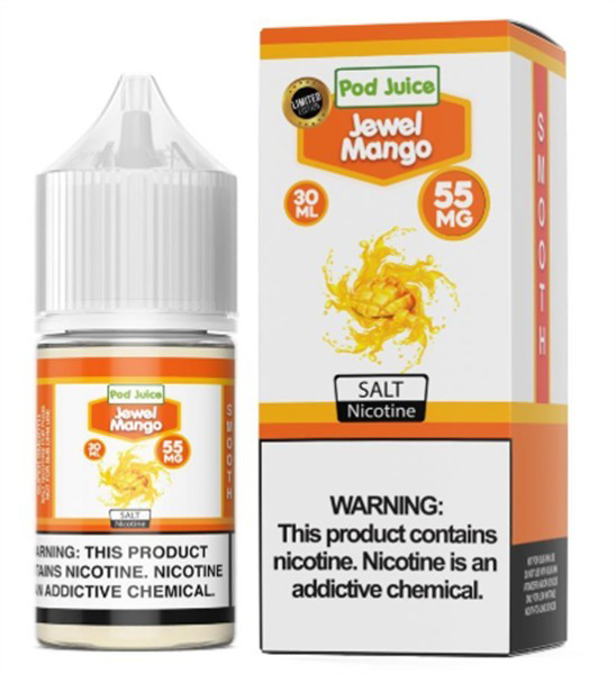 Picture of POD JUICE E JUICE 55MG 30ML - JEWEL MANGO