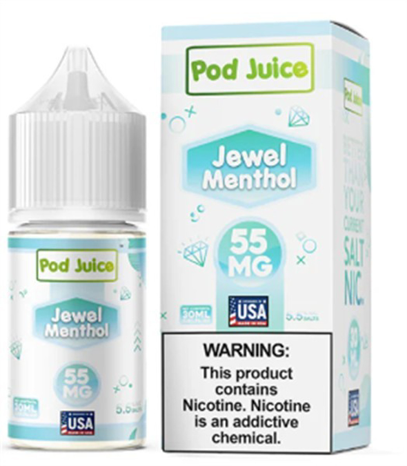 Picture of POD JUICE E JUICE 55MG 30ML - JEWEL MENTHOL