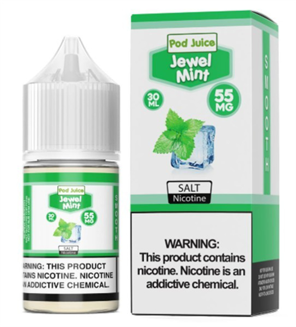 Picture of POD JUICE E JUICE 55MG 30ML - JEWEL MINT