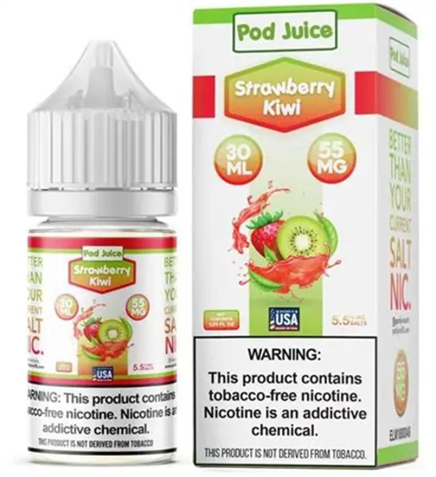 Picture of POD JUICE E JUICE 55MG 30ML - STRAWBERRY KIWI