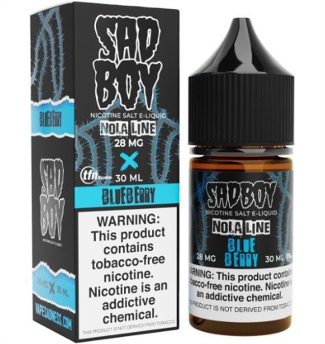 Picture of SAD BOY E-LIQUID 28MG 30ML - BLUEBERRY