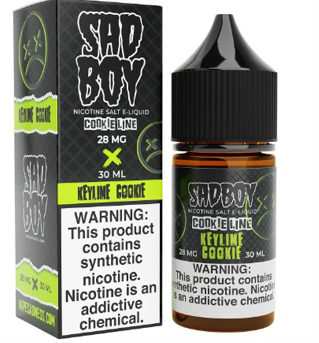 Picture of SAD BOY E-LIQUID 28MG 30ML - KEYLIME COOKIE