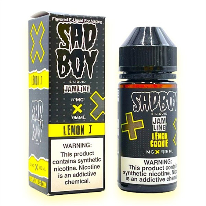 Picture of SAD BOY E-LIQUID 28MG 30ML - LEMON J