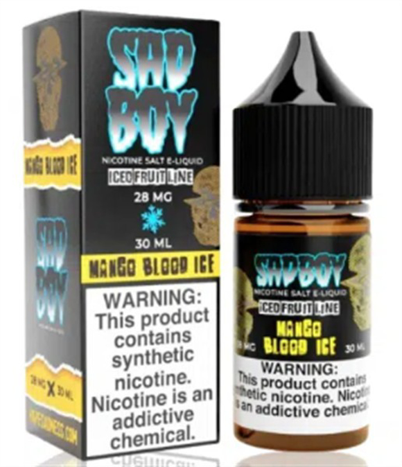 Picture of SAD BOY E-LIQUID 28MG 30ML - MANGO BLOOD ICE