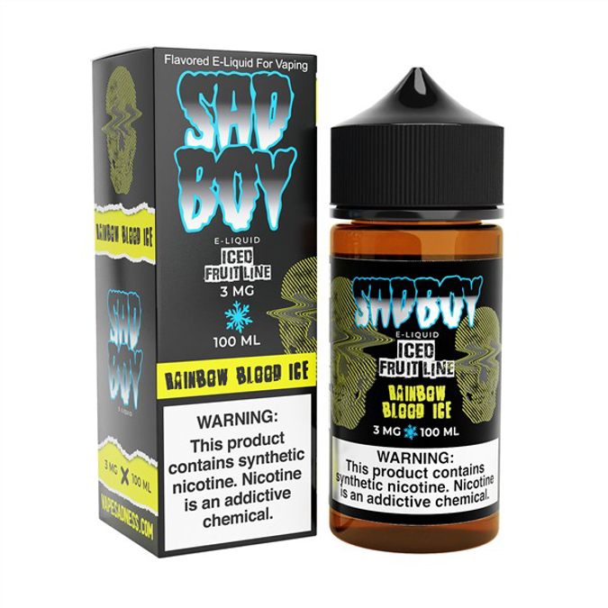 Picture of SAD BOY E-LIQUID 3MG 100ML - RAINBOW BLOOD ICE
