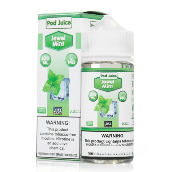 Picture of POD JUICE E JUICE 6MG 100ML -  JEWEL MINT
