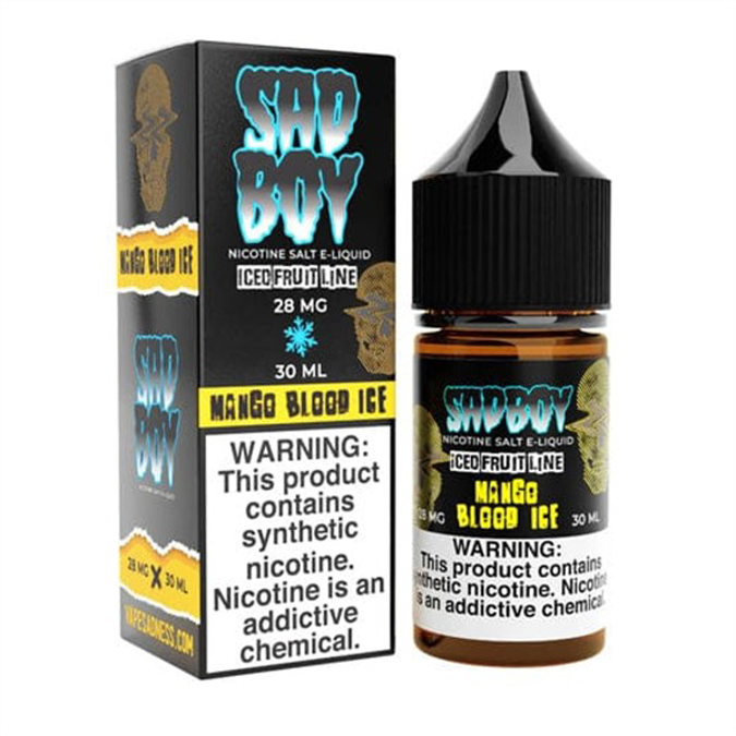 Picture of SAD BOY E-LIQUID 48MG 30ML - ICE MANGO BLOOD