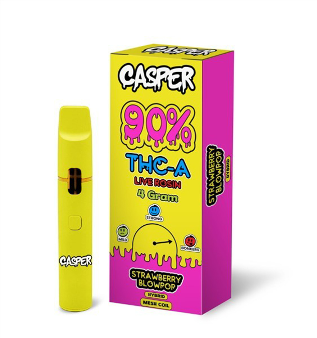 Picture of CASPER THC-A DISP LIVE ROSIN 4G STRAWBERRY BLOWPOP