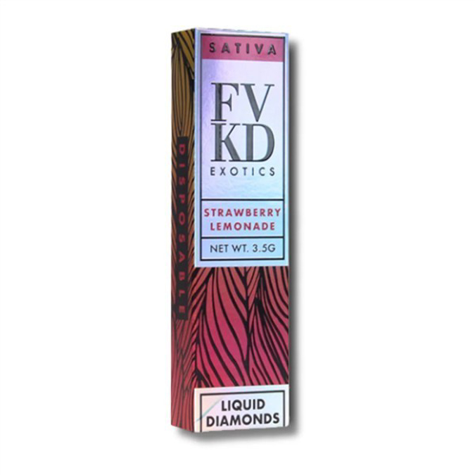 Picture of FVKD DISPOSABLE HYPTONIA THC-A 3.5G 6CT/BX - STRAWBERRY LEMONADE - SA