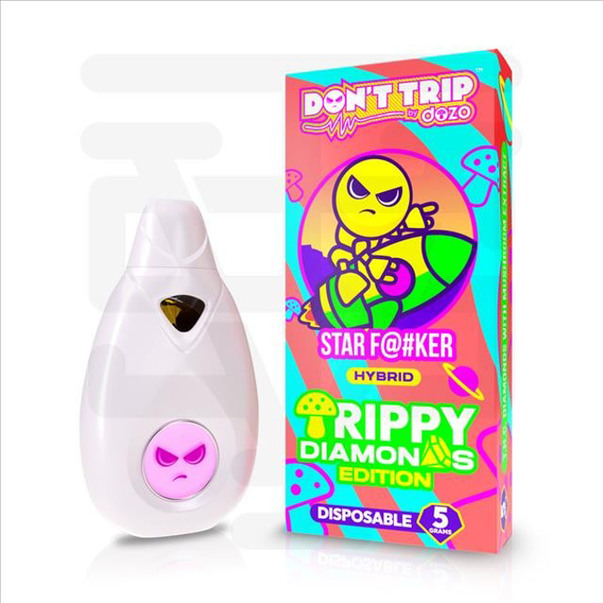 Picture of DOZO DISPOSABLE TRIPPY DIAMONDS STAR F@#KER (SINGLES) 