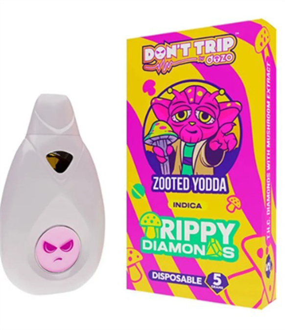 Picture of DOZO DISPOSABLE TRIPPY DIAMONDS ZOOTED TODDA (SINGLES)