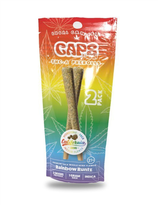 Picture of CAPS PRE-ROLLS THCA 2PK - GIRL SCOUT COOKIES