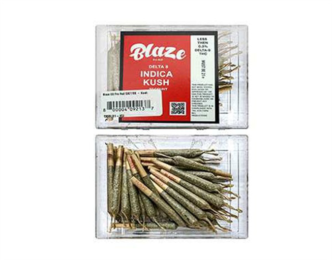 Picture of Blaze Prerolls D8 40ct/bx - Kush