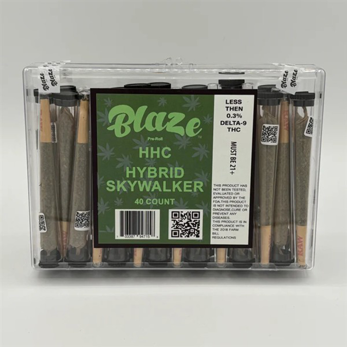 Picture of Blaze hhc prerolls 40ct/bx In Tube Sky walker