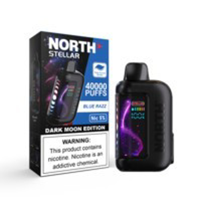 Picture of North Stellar Disposable 40,000puffs 5ct/bx - Blue Razz Ice