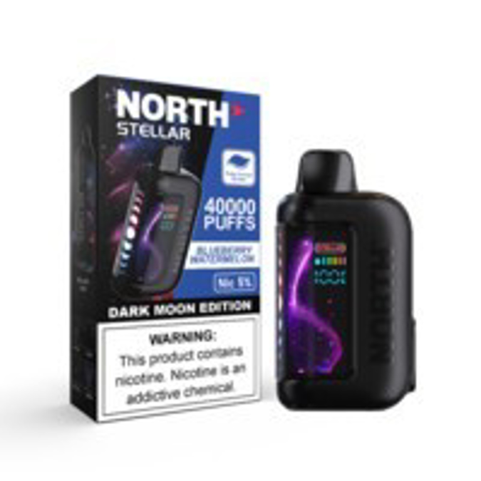 Picture of North Stellar Disposable 40,000puffs 5ct/bx - Blueberry Watermelon