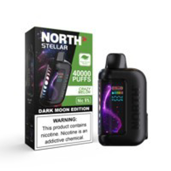 Picture of North Stellar Disposable 40,000puffs 5ct/bx - Crazy Melon