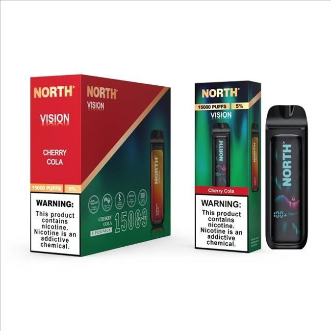 Picture of North Vision disposable 15k puffs 5ct-cherry cola
