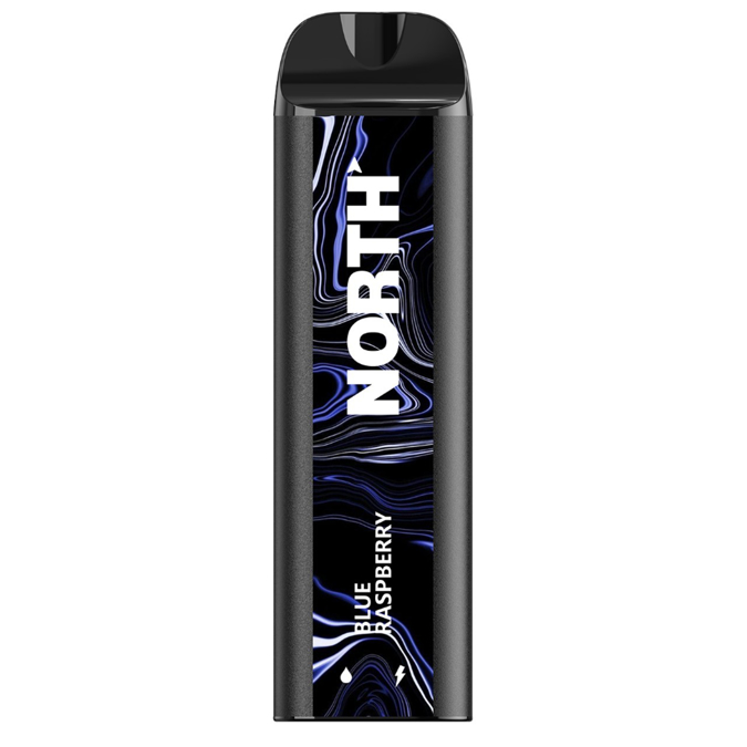 Picture of North Disposable 5000 Puffs 10ct/bx - Blue Raspberry