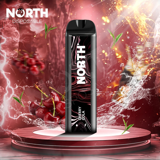Picture of North Disposable 5000 Puffs 10ct/bx - Cherry Cola 