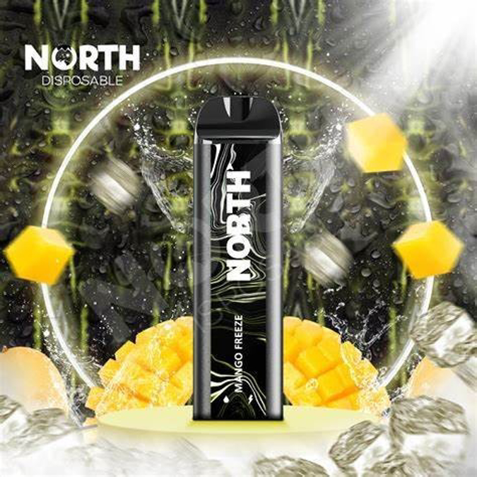 Picture of North Disposable 5000 Puffs 10ct/bx - Mango Freeze