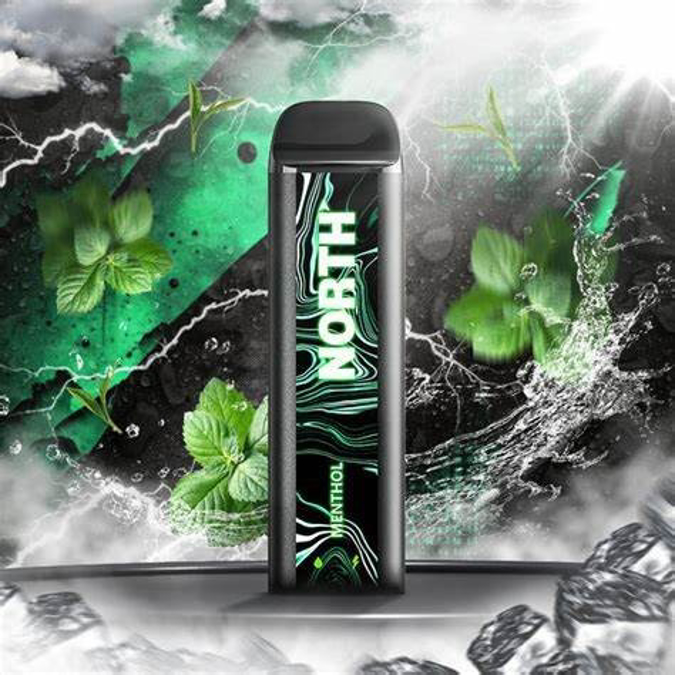 Picture of North Disposable 5000 Puffs 10ct/bx - Menthol