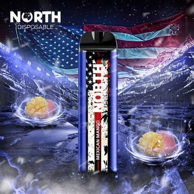 Picture of North Disposable 5000 Puffs 10ct/bx - Mexican Mango