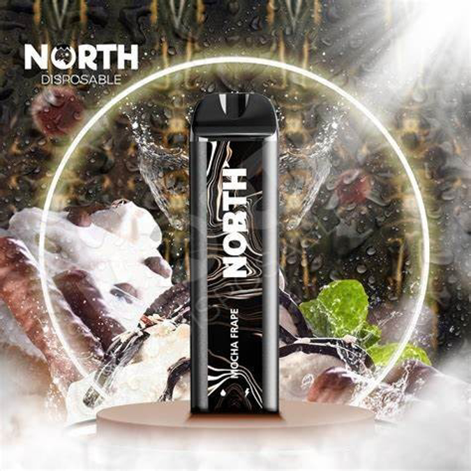 Picture of North Disposable 5000 Puffs 10ct/bx - Mocha Frappe