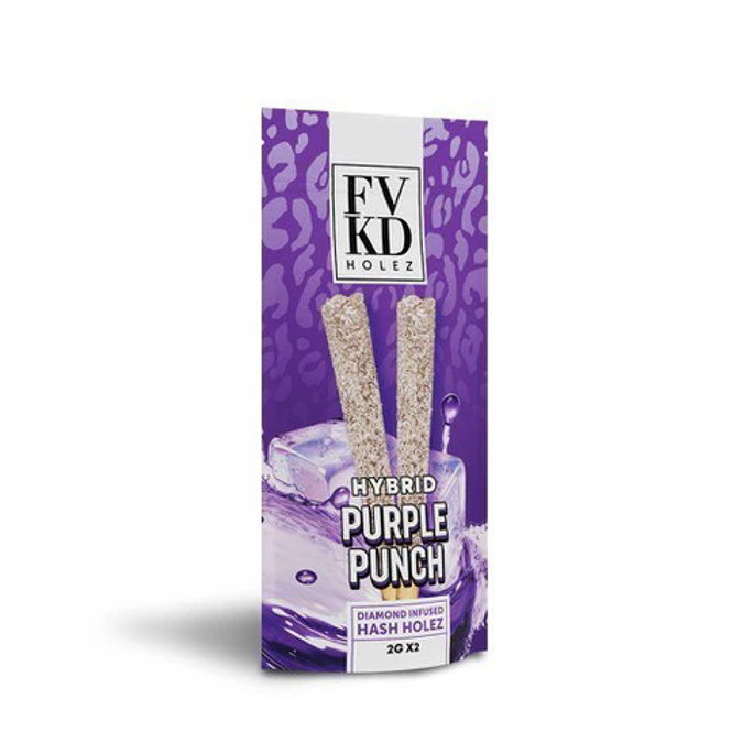 Picture of Fvkd Hash Hole Preroll 2gm 2ct/bx - Purple Punch