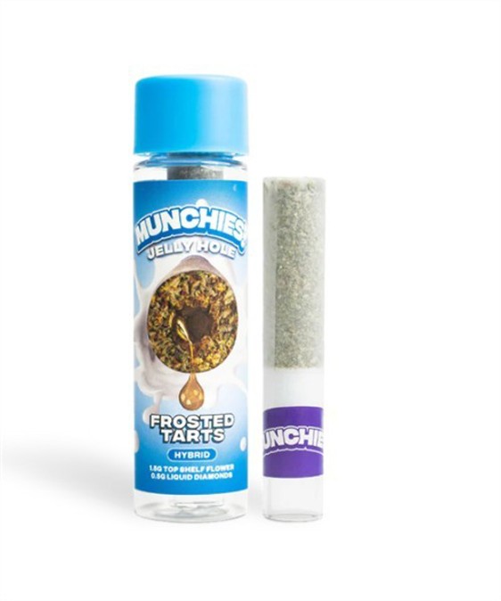 Picture of Munchies Jellyhole Preroll Thc-a 2g 10ct/bx - Frosted Tarts