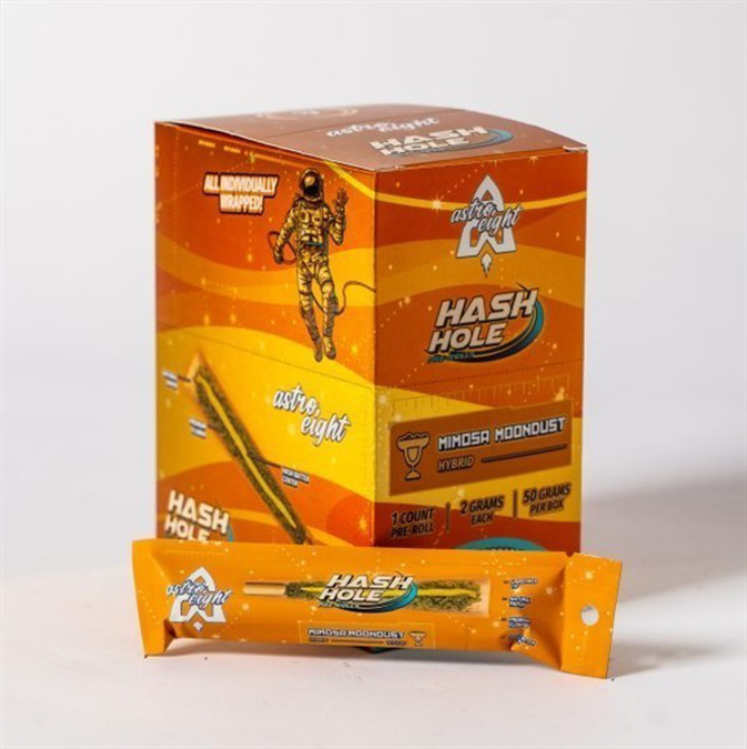 Picture of ASTRO EIGHT HASH HOLE PRER-ROLLS  2GM 20CT - GALAXY SCOUT COOKIE