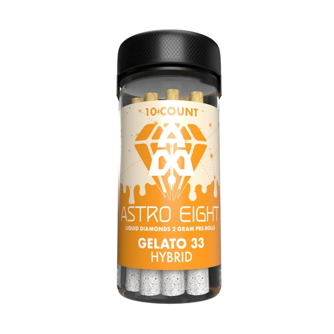 Picture of Astro Eight Pre-roll 10ct/jar - Gelato 33