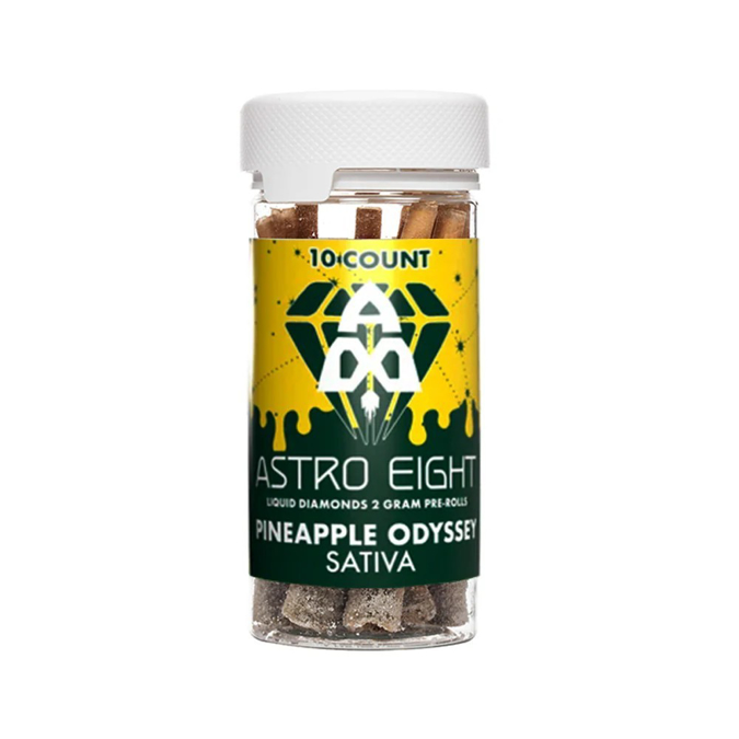 Picture of Astro Eight Pre-roll 10ct/jar - Pineapple Odyssey