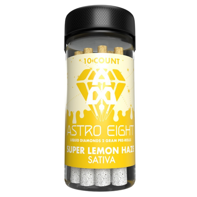 Picture of Astro Eight Pre-roll 10ct/jar - Super Lemon Haze