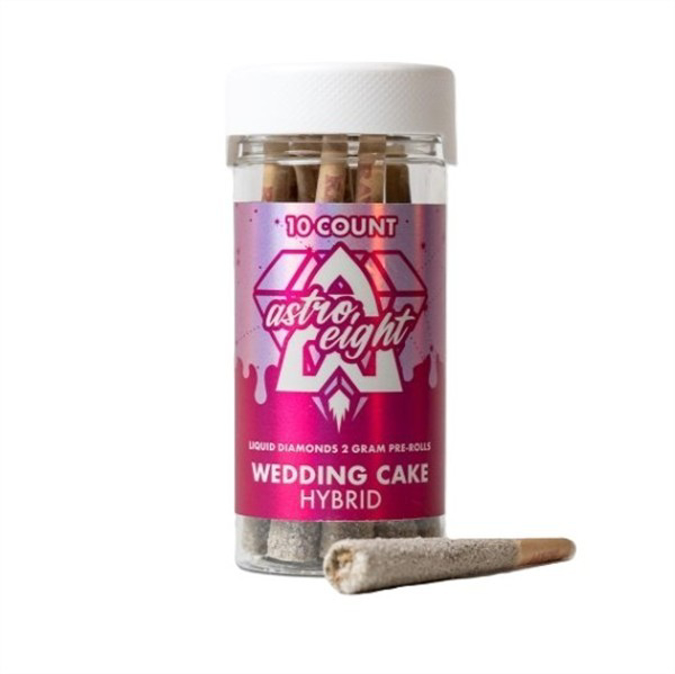Picture of Astro Eight Pre-roll 10ct/jar - Wedding Cake