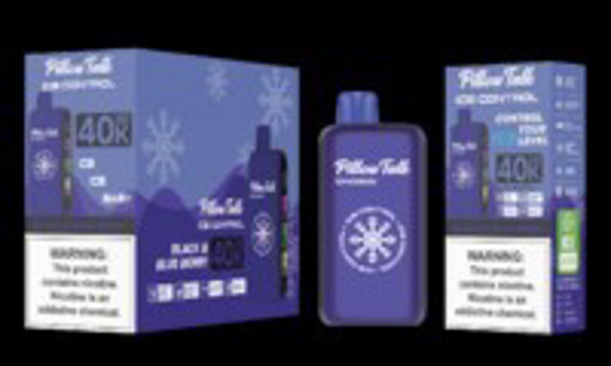 Picture of Pillow Talk Disposable Ice Control 40,000 Puffs 5ct/bx - Black & blueberry 