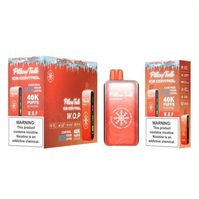 Picture of Pillow Talk Disposable Ice Control Crystal Edition  40,000 Puffs 5ct/bx - W.o.p