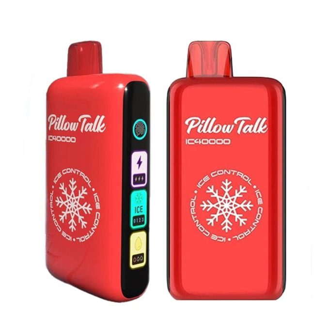 Picture of Pillow Talk Disposable Ice Control Crystal Edition  40,000 Puffs 5ct/bx -Frozen Strawberry 