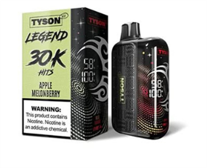 Picture of Tyson 2.0 Disposable 30K Puffs 5ct/bx - Apple Melonberry