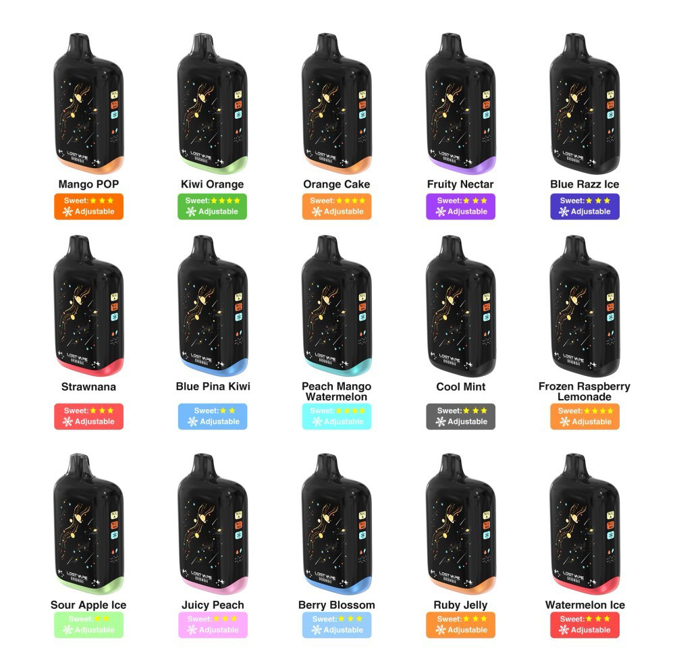Picture of LOST VAPE DISPOSABLE 50K PUFF 5CT - RUBY JELLY