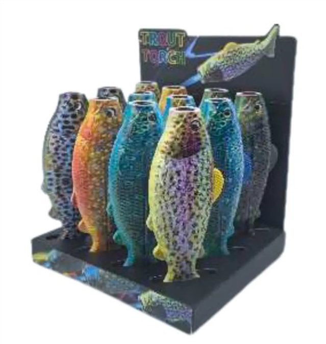 Picture of TROUT TORCH LIGHTER 12CT - FISH