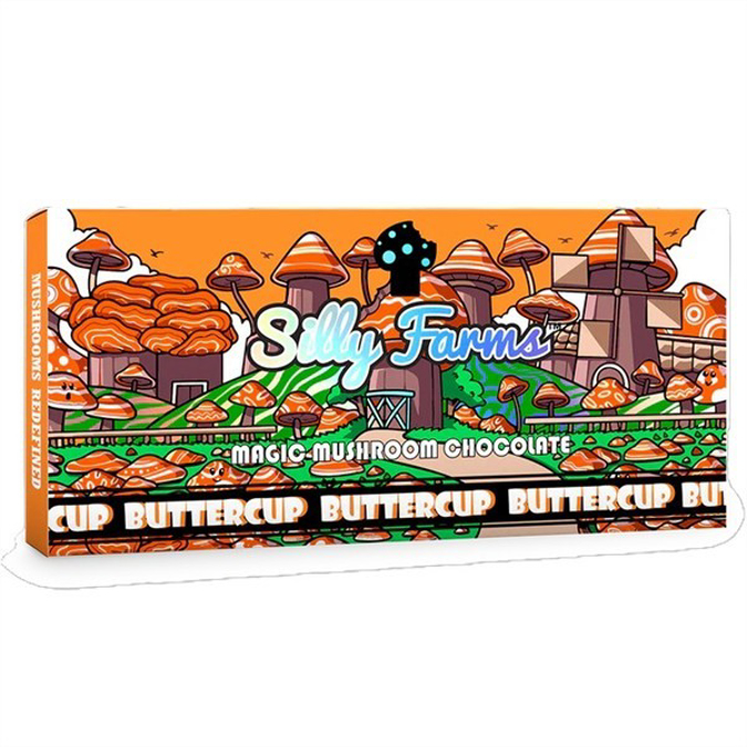 Picture of SILLY FARMS MAGIC MUSHROOM CHOCOLATE BAR 7000MG - BUTTERCUP