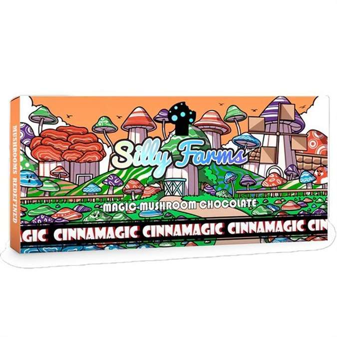 Picture of SILLY FARMS MAGIC MUSHROOM CHOCOLATE BAR 7000MG - CINNAMAGIC